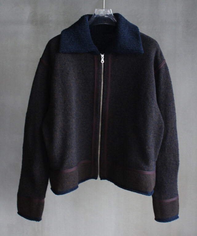 crepuscule KNIT FLIGHT JACKET -exclusive
