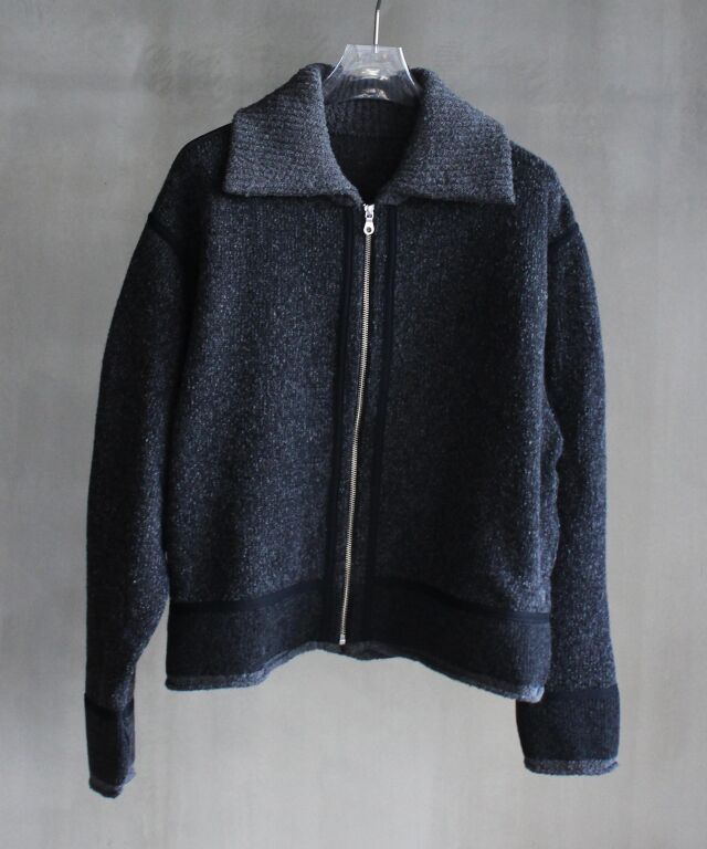 crepuscule KNIT FLIGHT JACKET -exclusive
