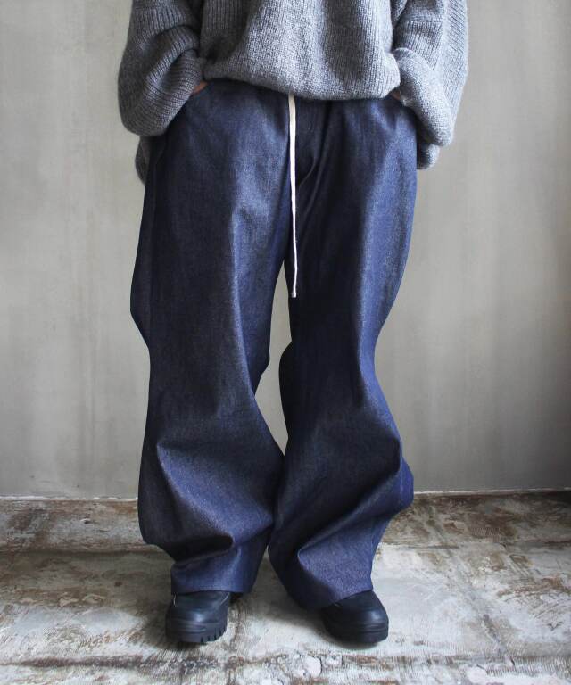 NAM TRUMPET DENIM KING SIZE INDIGO RIGID - | rroomm onlinestore