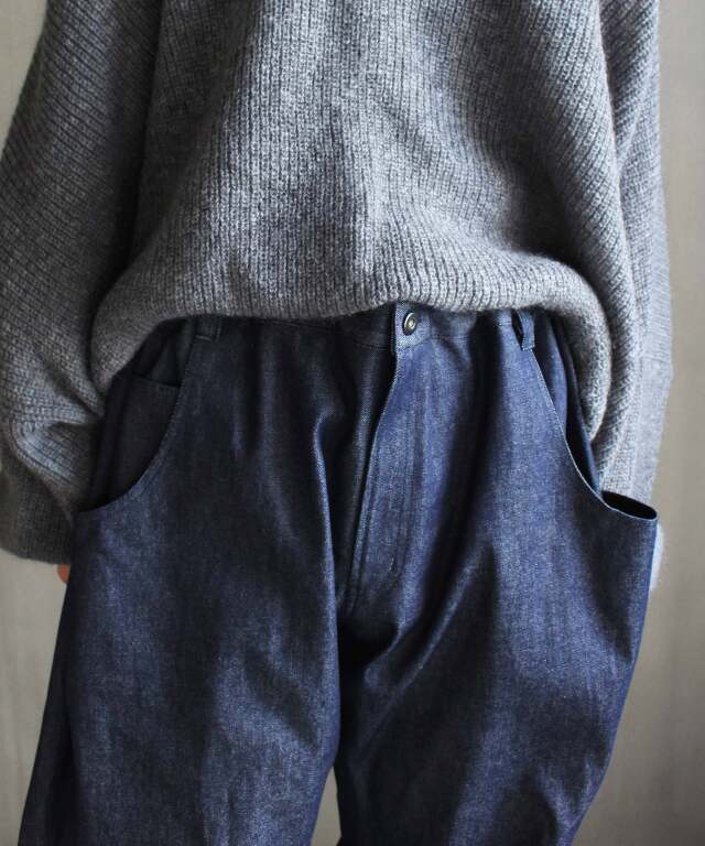 NAM TRUMPET DENIM KING SIZE INDIGO RIGID - | rroomm onlinestore