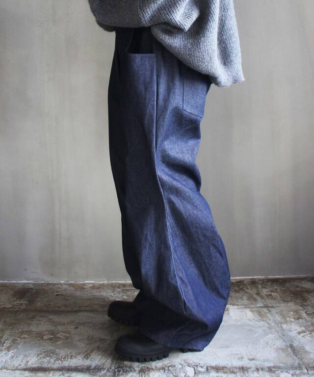 未使用 NAM ナム トランペットデニム TRUMPET DENIM リジット 未使用