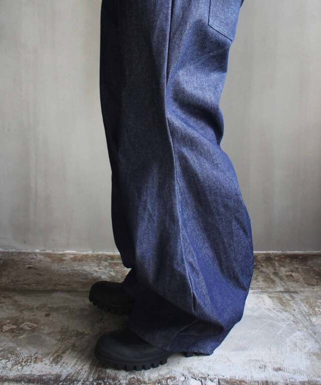 NAM TRUMPET DENIM KING SIZE INDIGO RIGID - | rroomm onlinestore