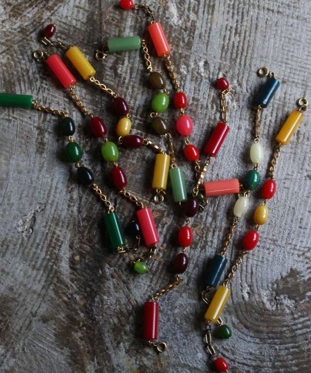 Daniel et Lili 60's Bakelite Multi Bracelet