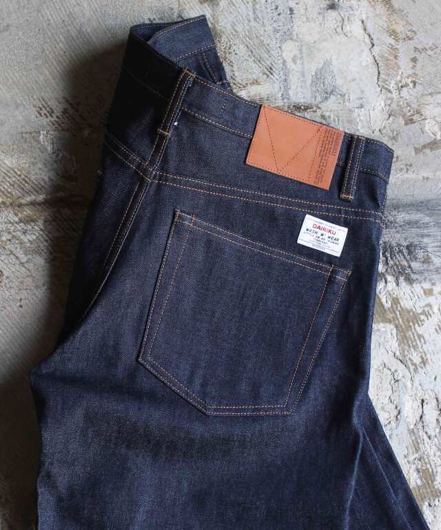 DAIRIKU "Straight" Rigid Denim Pants Indigo -