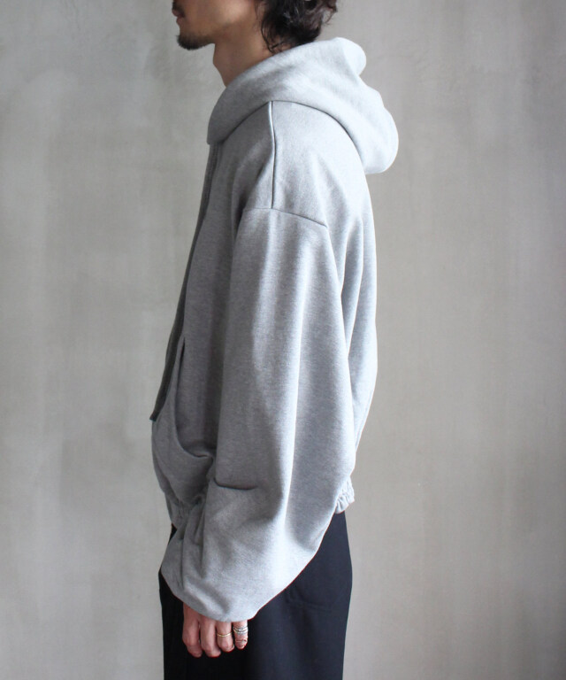 SHINYAKOZUKA ORDINARY OLD STYLE ZIP HOODIE(ISSUE#7) HEATHER