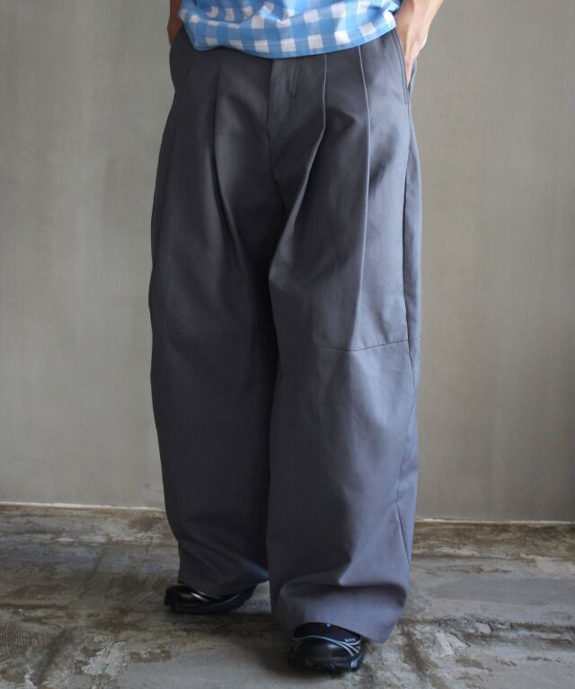 SHINYAKOZUKA Hi,BAGGY(ISSUE#7) PENCIL GREY -