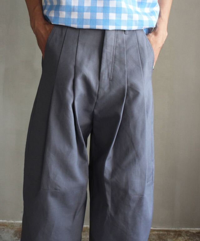 SHINYAKOZUKA Hi,BAGGY(ISSUE#7) PENCIL GREY - | rroomm