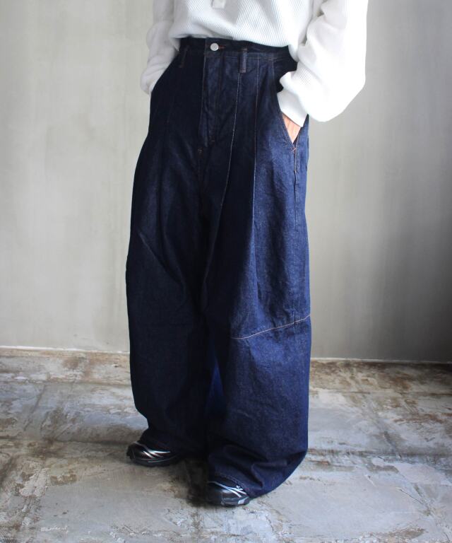 SHINYAKOZUKA ORDINARY CITY BAGGY(ISSUE#7) INDIGO - | rroomm