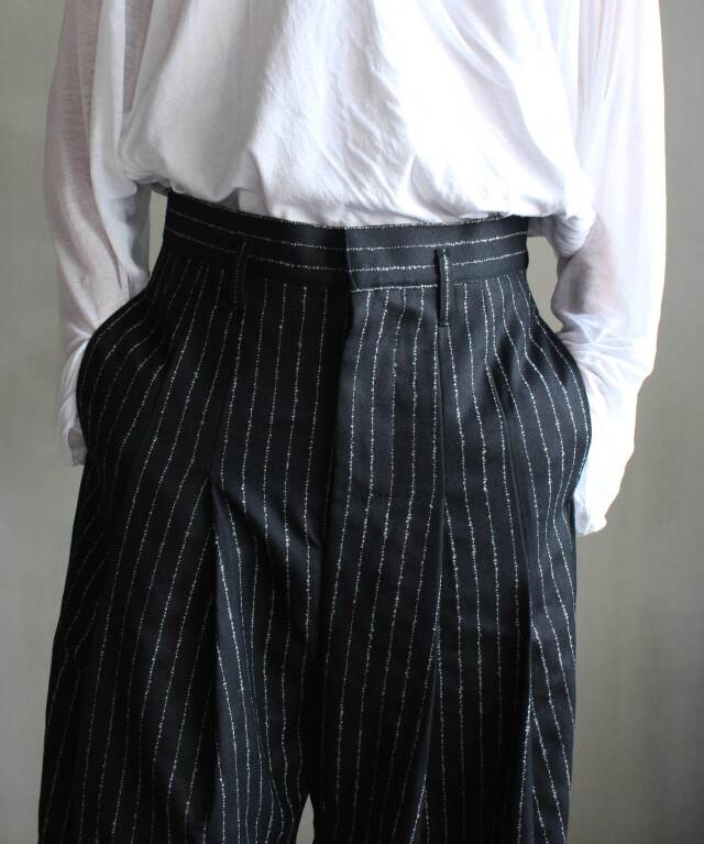 SHINYAKOZUKA Dear BAGGY(ISSUE#7) PINSTRIPE - | rroomm