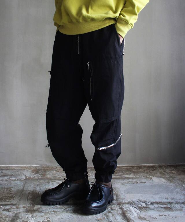 PHINGERIN RIPSTOP FLIGHT PANTS BLACK - | rroomm onlinestore