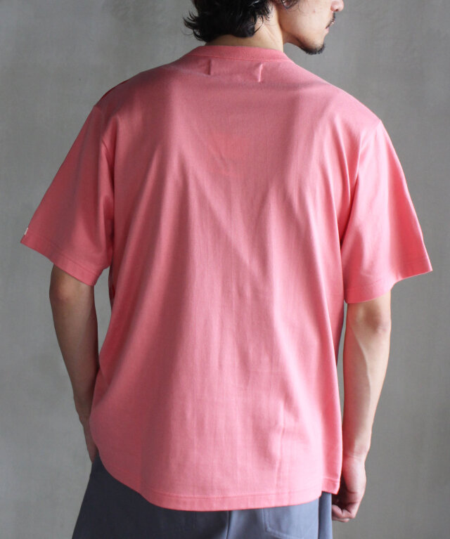 TSTS ピンク チェック柄 Tシャツ TSTS GINGHAM PRINT POCKET T-SHIRT PINK AND RED - | rroomm