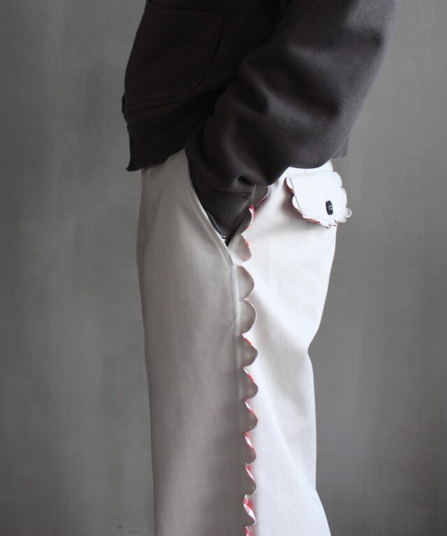 パンツ TSTS SPEECH BUBBLES TROUSERS TSTS SPEECH BUBBLES TROUSERS BEGE AND RED GINGHAM - | rroomm