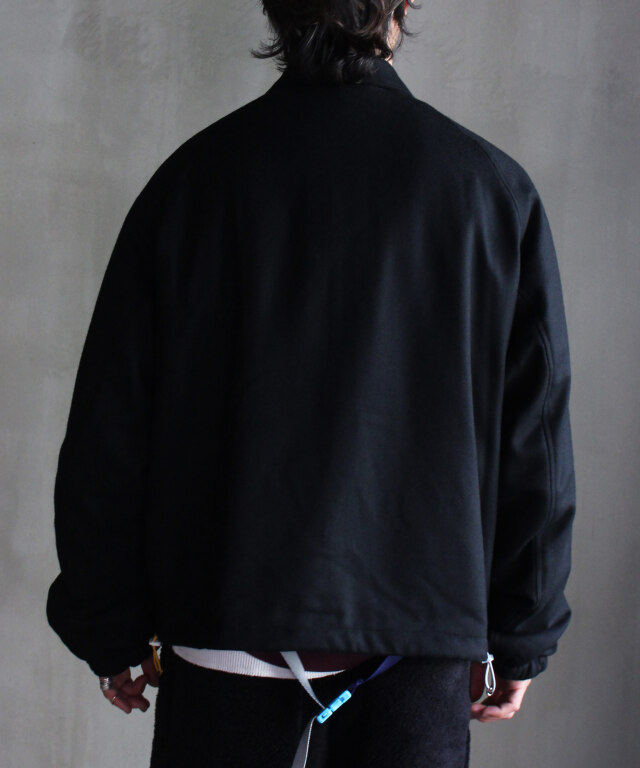 TSTS MULTI COLOR ZIP BOMBER JACKET BLACK - | rroomm onlinestore