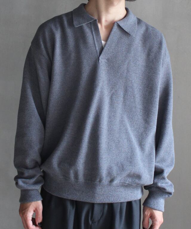 crepuscule Co/Wo Moss Stitch Skipper - | rroomm onlinestore