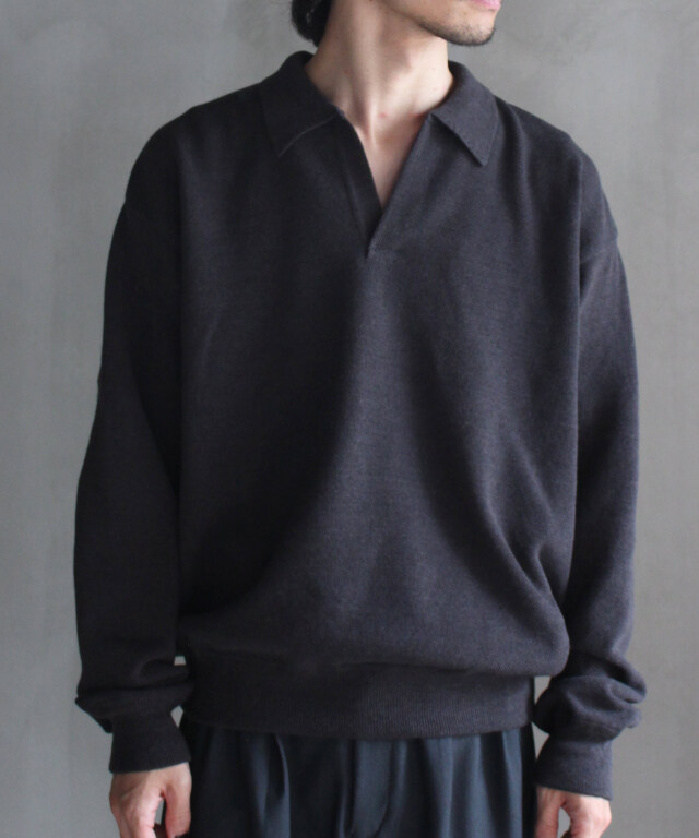 crepuscule Co/Wo Moss Stitch Skipper - | rroomm onlinestore