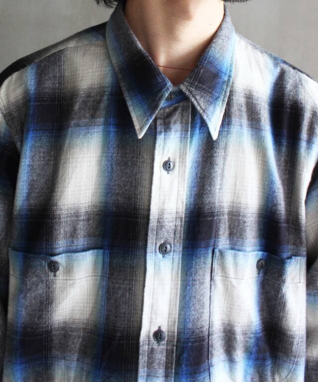 Marvine Pontiak Shirt Makers Millitary SH BLUE CH - | rroomm