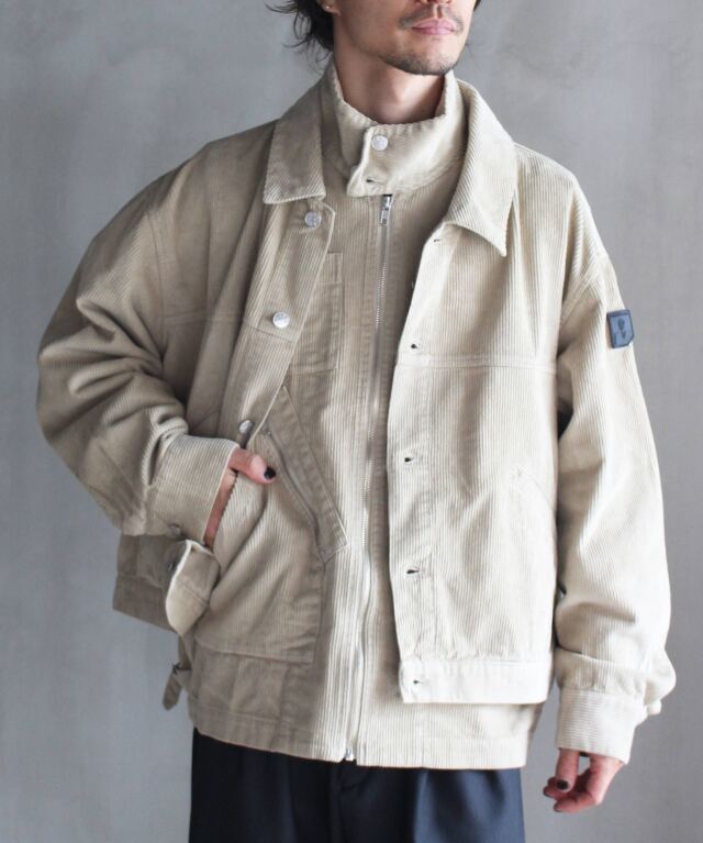 PHINGERIN DOUBLE CORD JACKET BEIGE -