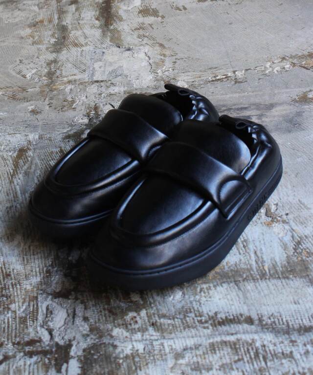 foot the coacher SOFT-PAD LOAFER BLACK - | rroomm onlinestore