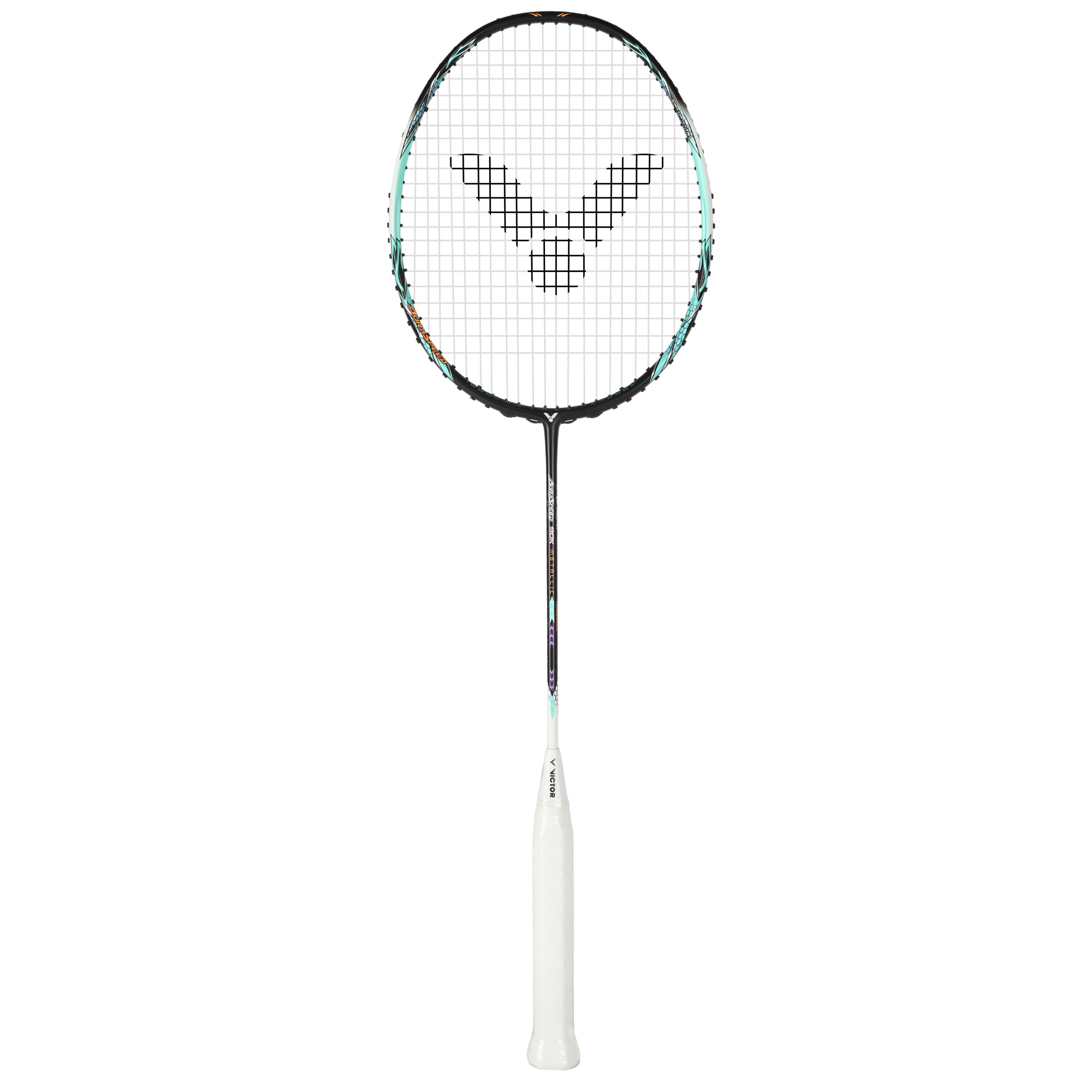 【送料無料】【20％OFF】【張り代無料】【サービスガット付き】VICTOR　バドミントンラケット オーラスピード90Kメタリック/AURASPEED90KMETALLIC＜ARS-90MET＞