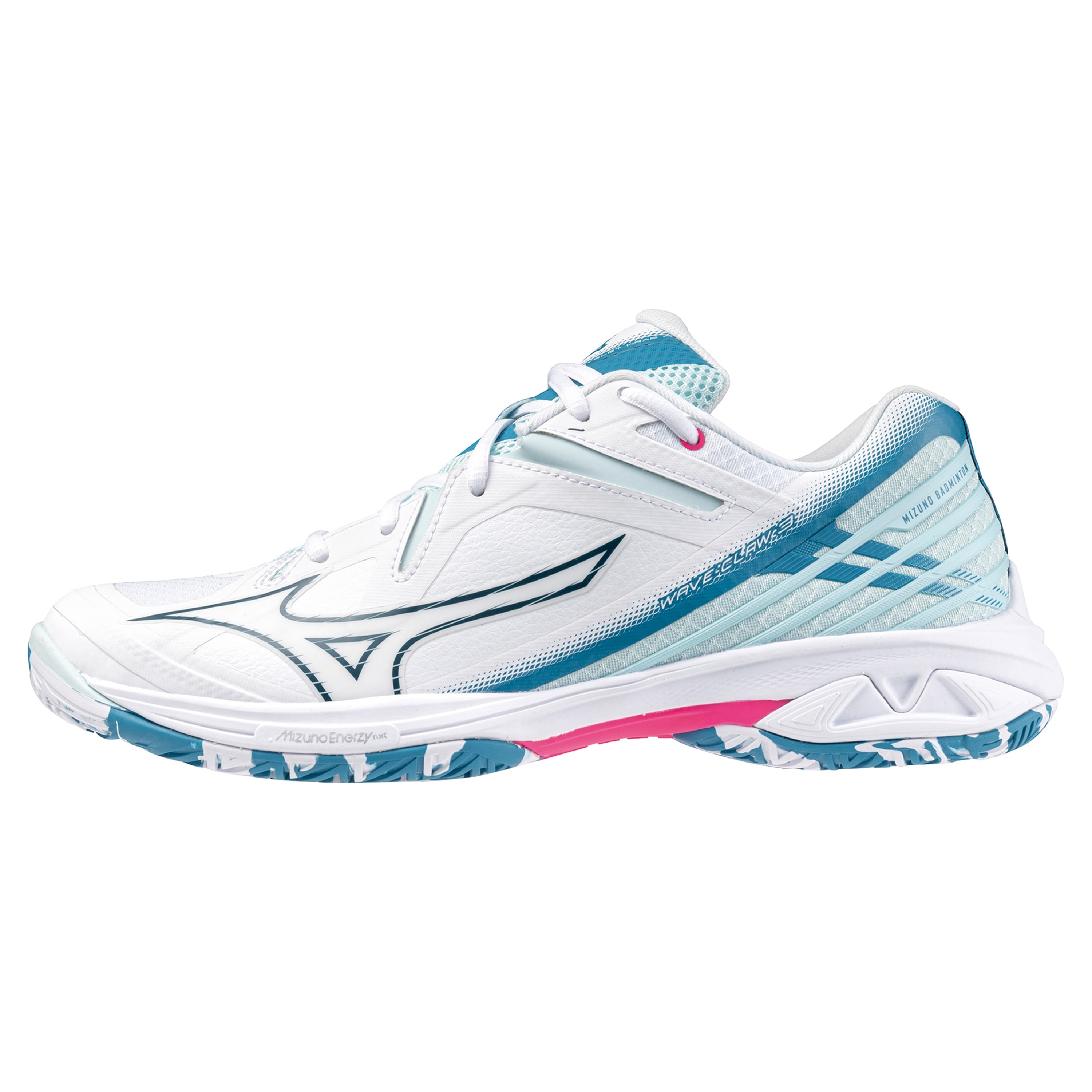 Mizuno バドミントンシューズ ホワイト/ネイビー/レッド MI295BU10685_fw_thumbM.jpg