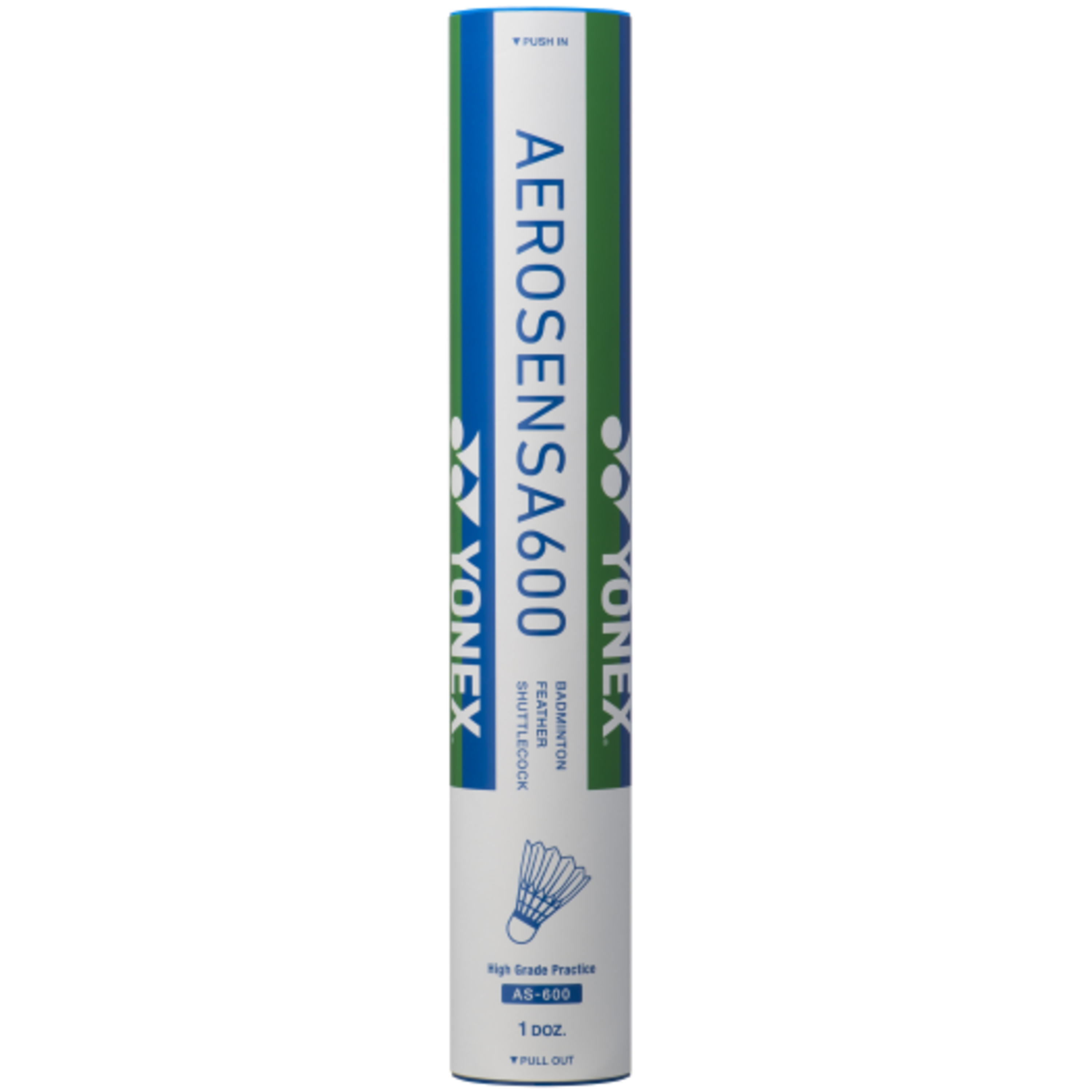YONEX シャトルコック　エアロセンサ600/AEROSENSA600　1ダース(12球入）＜AS-600_1d＞