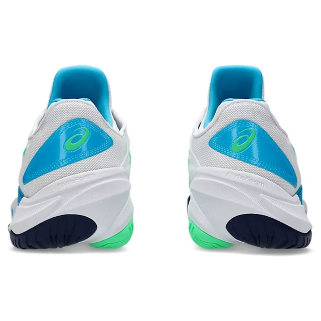 【新品未使用】ASICS テニス コートFF3 ホワイト/グリスブルー　25 新品未使用】ASICS テニス コートFF3 ホワイト/グリスブルー 25