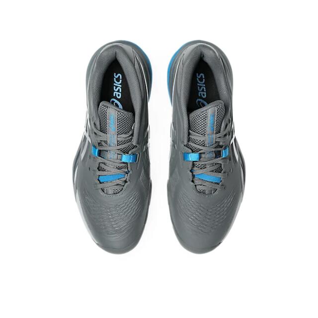 アシックス テニスシューズ ゲルレゾリューションXOCワイド スティール