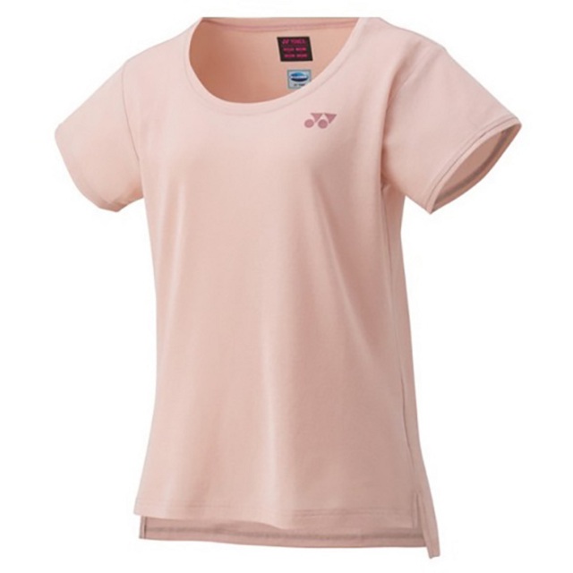 【50％OFF】【レターパックライト対応】ヨネックス　WOMEN　Tシャツ 16597_523　カラー：ナチュラルピンク