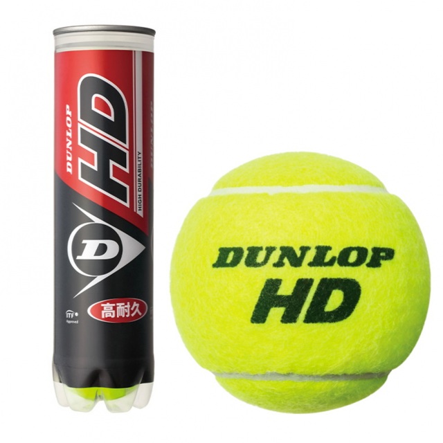 ダンロップ　テニスボール　ダンロップHD　4個入/1缶＜DHDA4＞