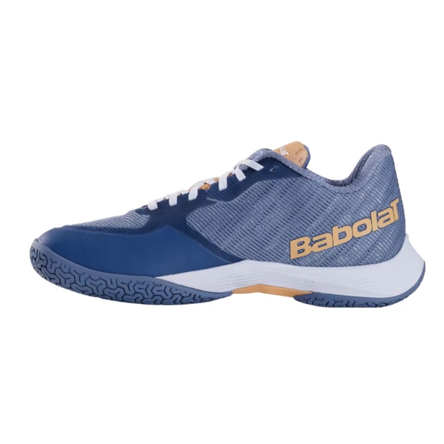 Babolat バドミントンシューズ グレー/オレンジ バボラ バドミントンシューズ ShadowSpirit2Women/シャドウ