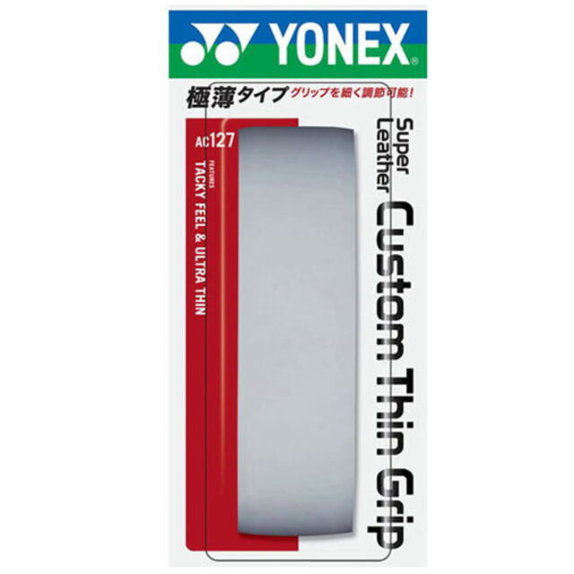 YONEX アクセサリー スーパーレザーカスタムシングリップ 品番：AC127