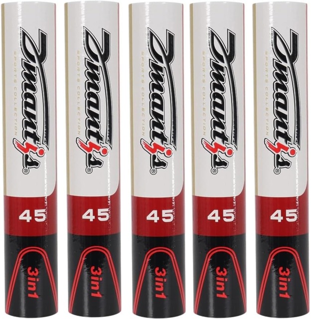 【送料無料】Dmantis/ディマンティス ハイブリッドシャトルコック　D45(ハイブリッド練習球)［60球/5ダース］＜DM-2146-5dz＞