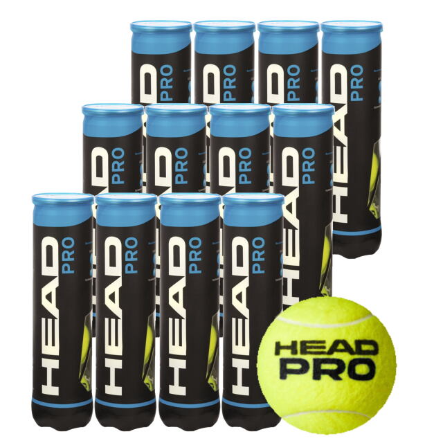 HEAD テニスボール   HEAD PRO /4個入缶（12缶/1箱）＜571714＞