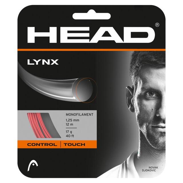 HEAD テニスストリング　LINX/リンクス1.25ｍｍ　レッド色＜281784＞