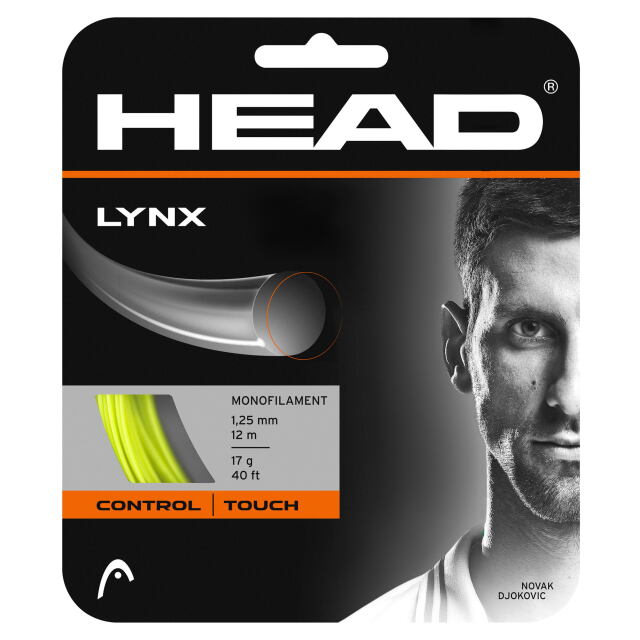 HEAD テニスストリング　LINX/リンクス1.25ｍｍ　イエロー色＜281784＞