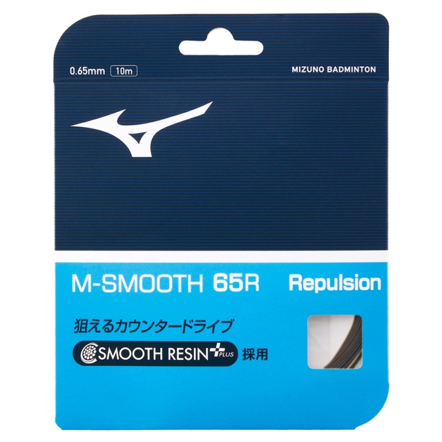 ミズノ バドミントンストリング M-SMOOTH 65R ＜73JGA240＞