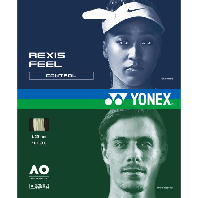 【20％OFF】YONEX テニスストリング　レクシスフィール125　ホワイト色　ゲージ：1.25ｍｍ　＜TGRFL125_011＞