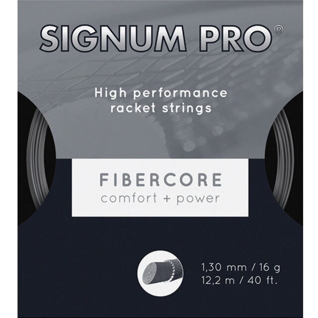 SIGNUM PRO　テニスストリング　　　FIBERCORE130　ファイバーコア130