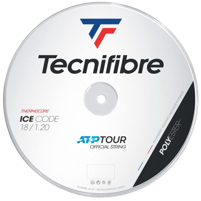 【40％OFF】【送料無料】Tecnifibre　テニスストリング　ICE CODE　200ｍロール  1.20ｍｍ＜04RIC120XW>