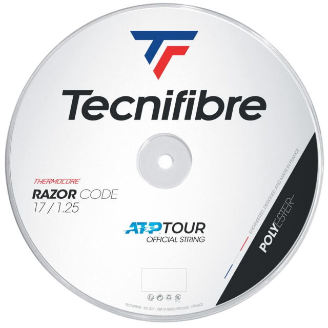 【40％OFF】【送料無料】Tecnifibre　テニスストリング　RAZOR CODE　200mロール　1.25ｍｍ＜04RRA125＞