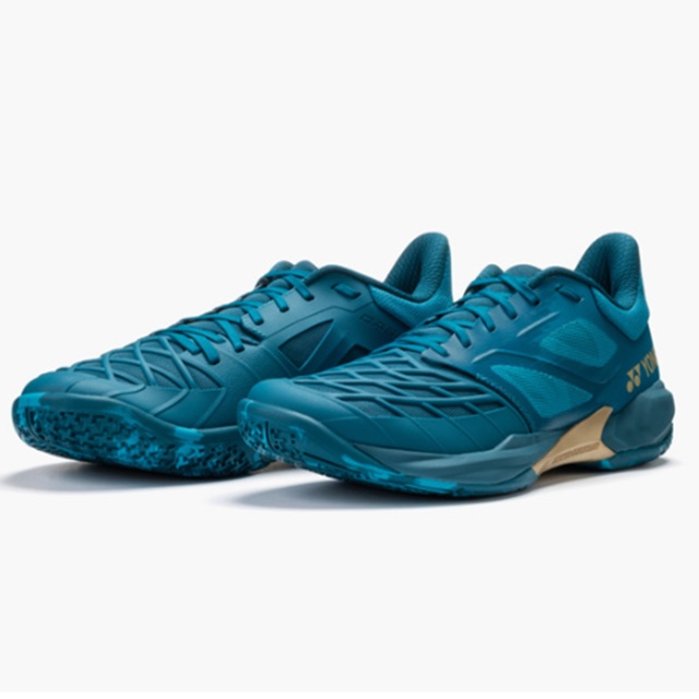 【11月下旬発売予約品・特典付き】【20%OFF】ヨネックス バドミントンシューズ パワークッションカスケードドライブ ピーコックブルー色<SHBCD3_167>