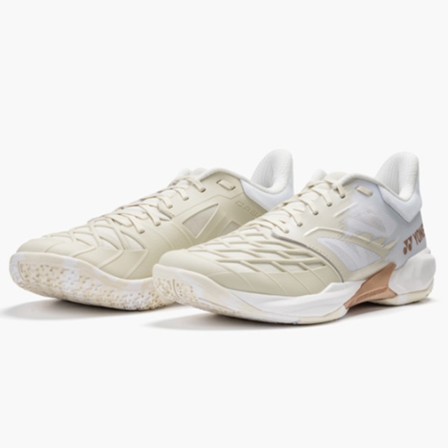 【11月下旬発売予約品・特典付き】【20%OFF】ヨネックス バドミントンシューズ パワークッションカスケードドライブ ライトベージュ色<SHBCD3_343>