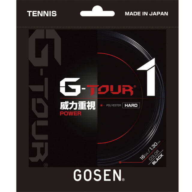 ゴーセン　テニスポリエステルガット　　 TSGT10  　G-TOUR1 16