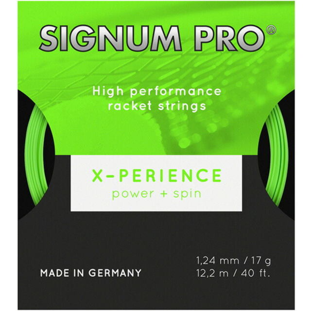 SIGNUM PRO　テニスストリング　　X-PERIENCE エクスペリエンス　