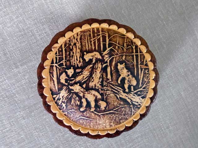 松林の朝☆白樺細工ベレスタ_ミニボックス