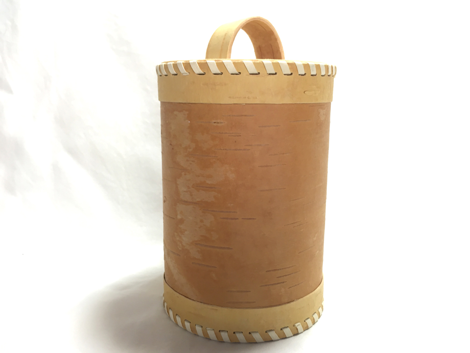 シンプルな白樺キャニスタ☆ベレスタ_白樺細工☆ロシア雑貨