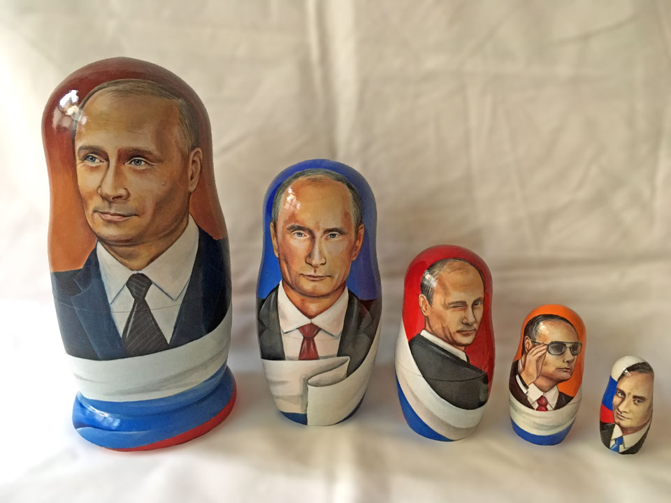 VVP☆アーティスト★MarinaKhromova_マトリョーシカ_5ピース