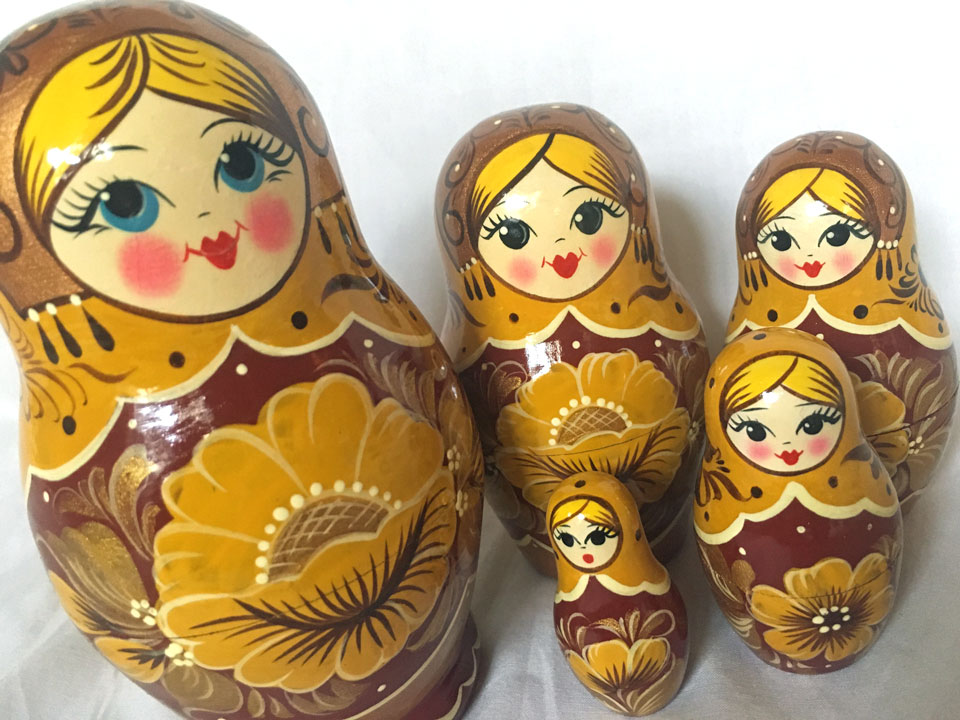 ベリョースカ★Vyatka☆マトリョーシカ5P
