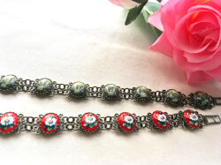 ねこやなぎ（アンティーク）☆フィニフチ_ブレスレット★ロシア雑貨