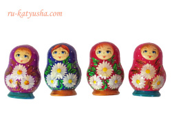 マトリョーシカのマグネットB☆ロシア雑貨